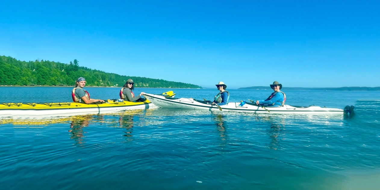 Kayaking in North Bay Island