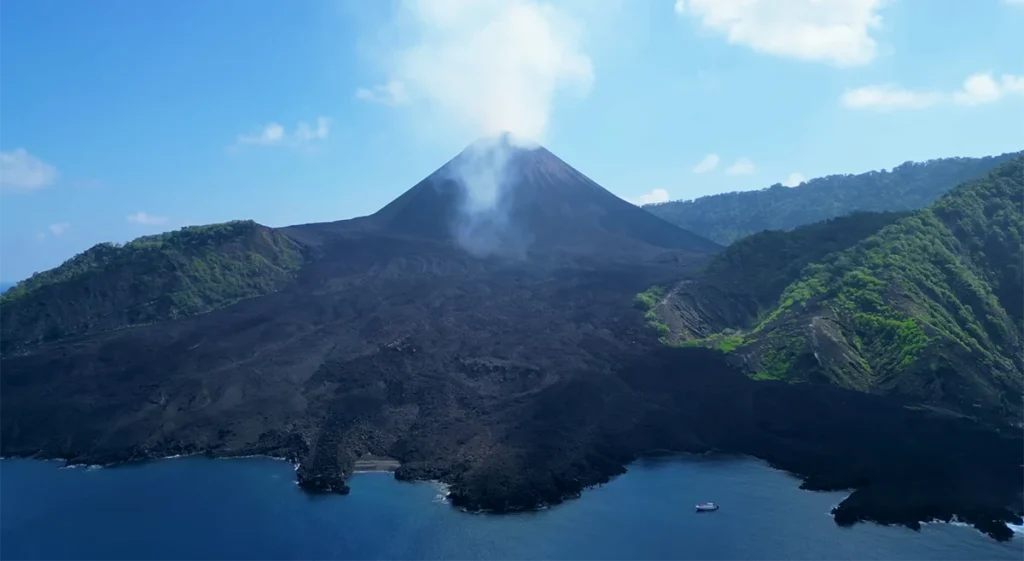 Barren Island Volcano Andaman