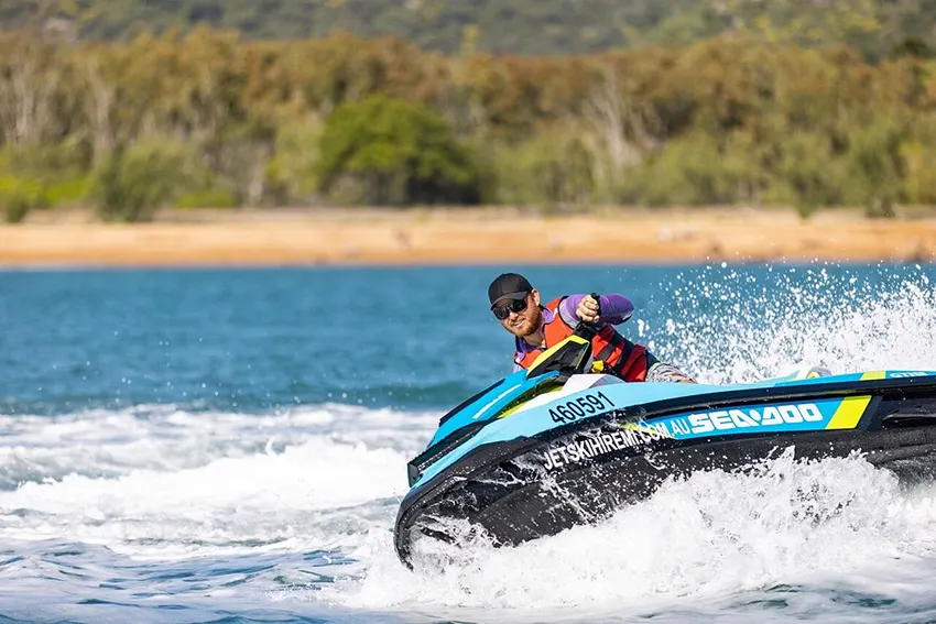 Jet Ski Ride in Corbyns Cove Beach ride