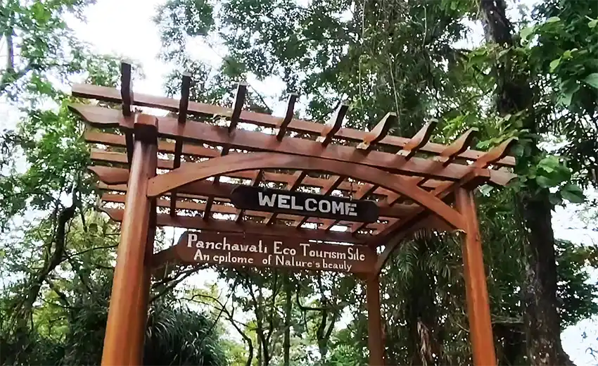 Panchavati Waterfalls Rangat eco tourism